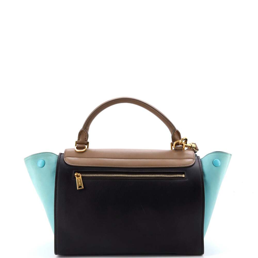Celine Tricolor Trapeze Bag Leather #255113C68B - Picture 3 of 7